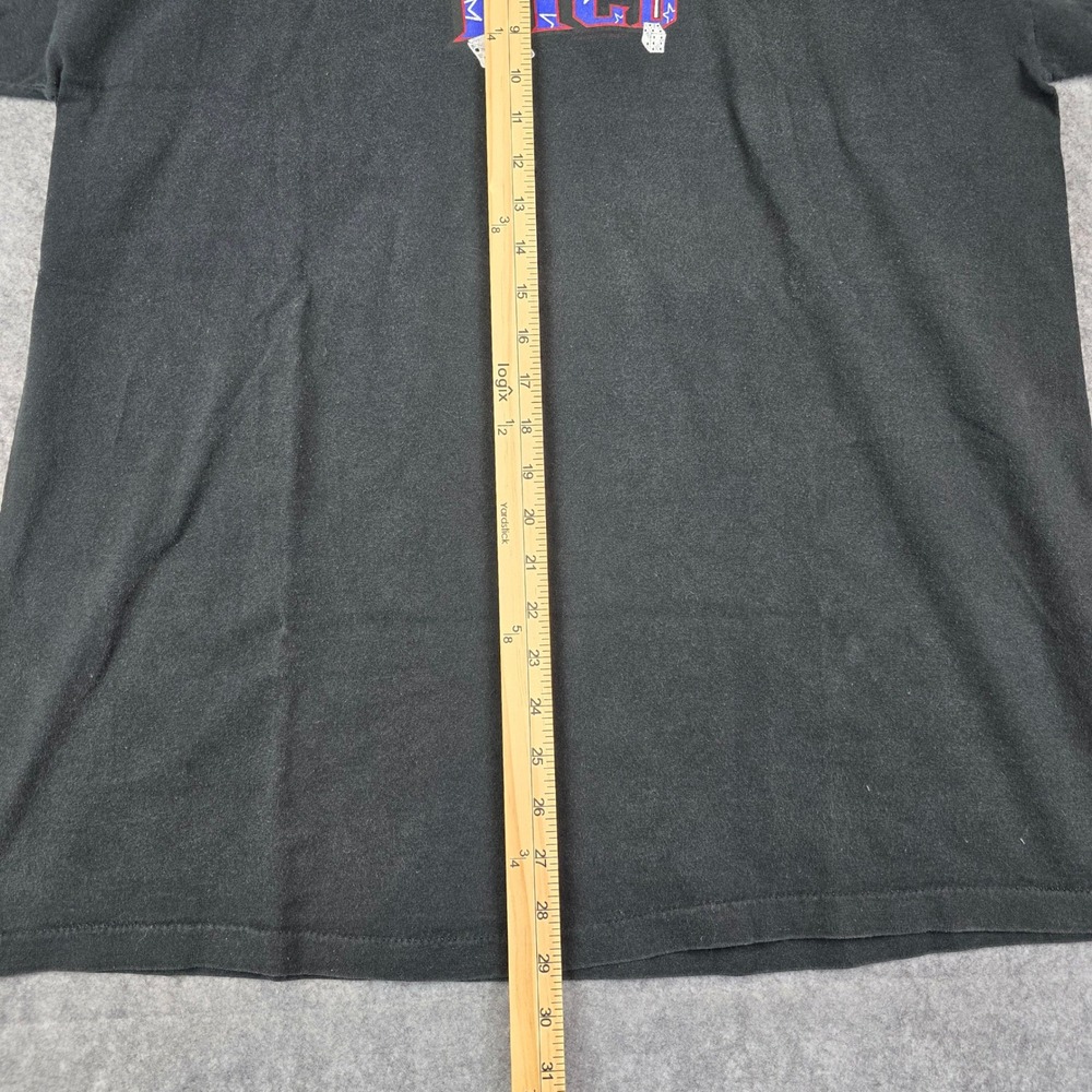 Vintage MCD More Core Division T-Shirt Mens XL Black Dice Graphic Made in USA - Picture 7 of 10